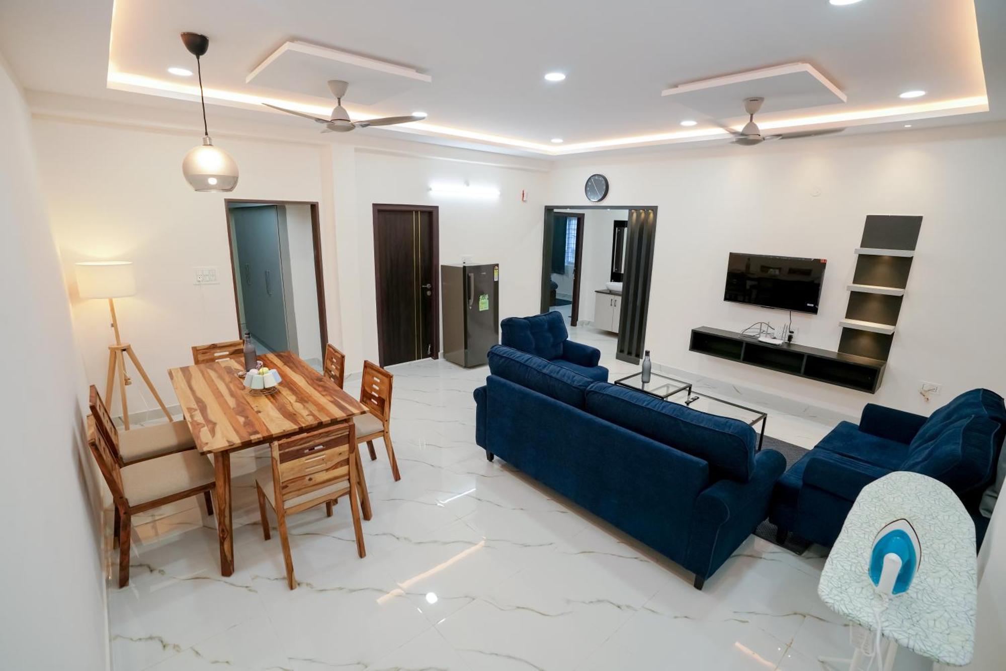N Cube Serviced Apartments Haydarabad Dış mekan fotoğraf