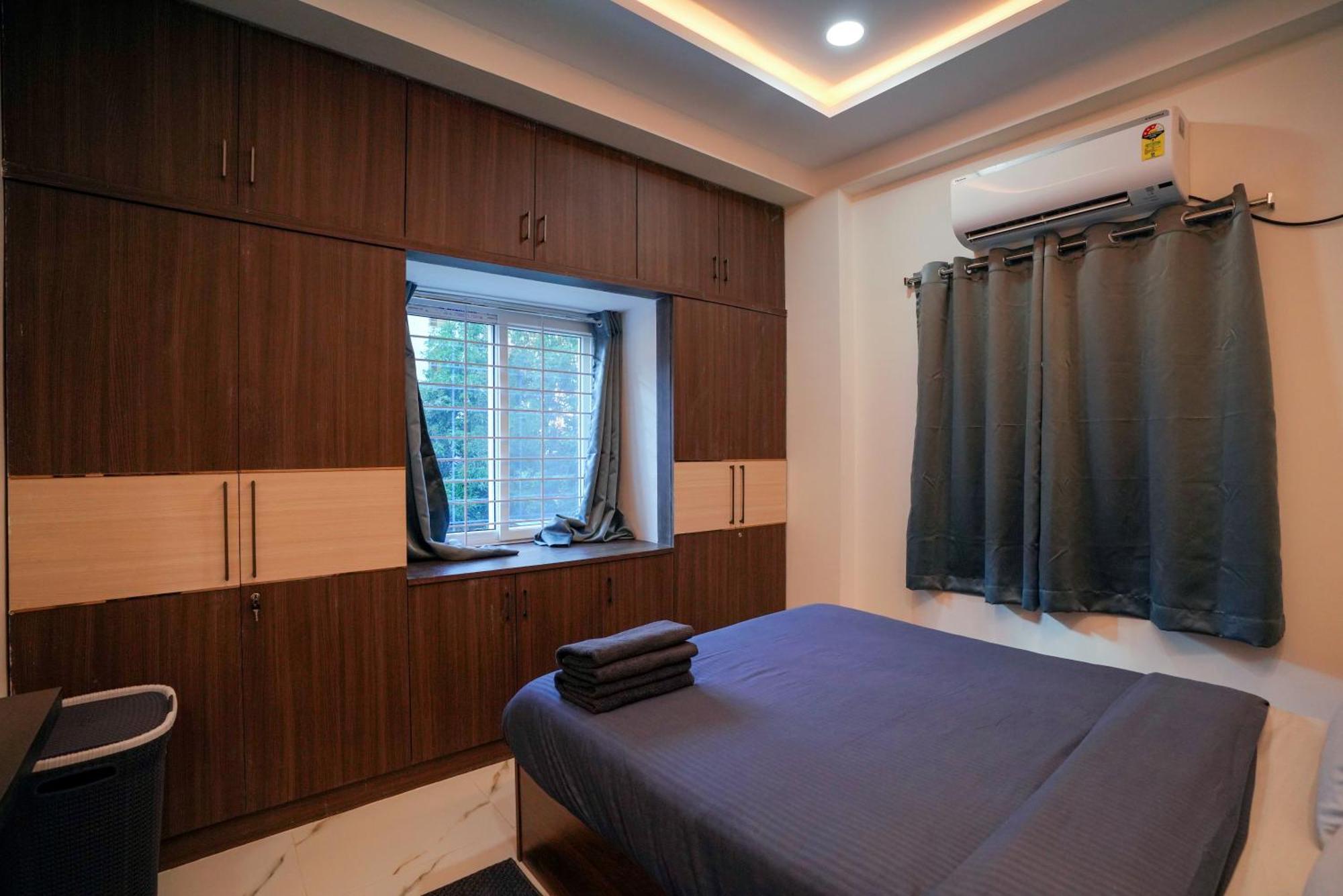 N Cube Serviced Apartments Haydarabad Dış mekan fotoğraf