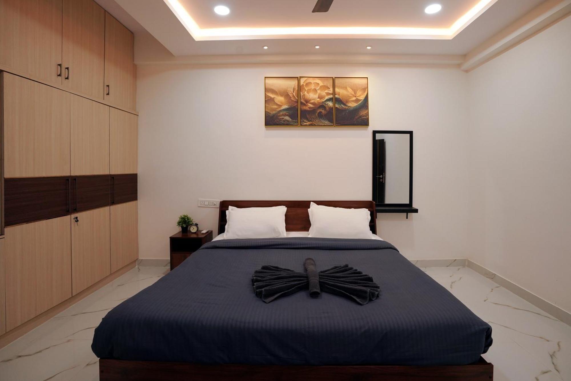 N Cube Serviced Apartments Haydarabad Dış mekan fotoğraf
