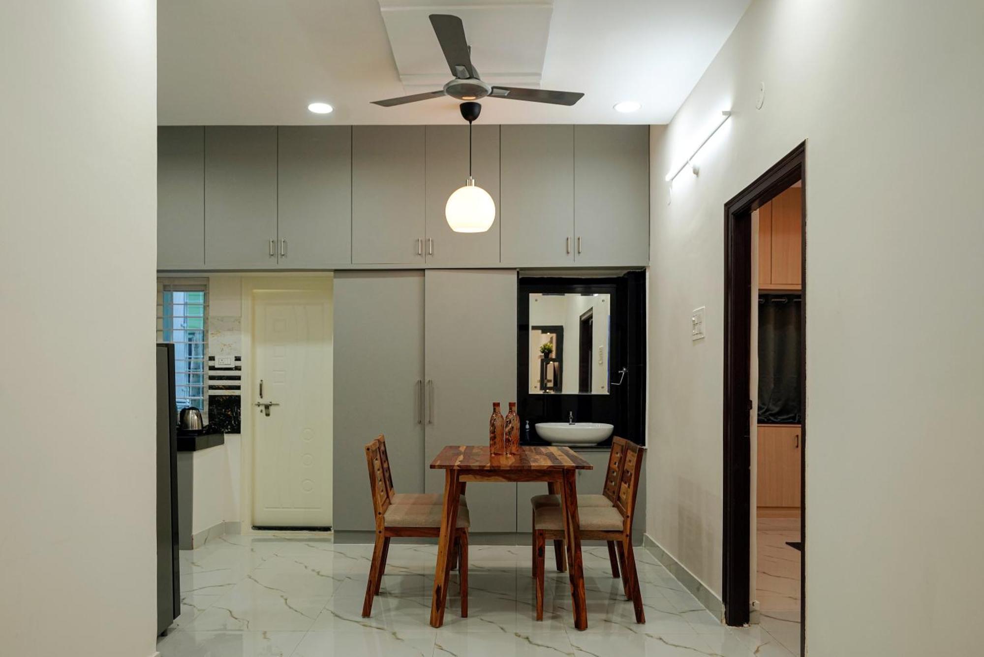 N Cube Serviced Apartments Haydarabad Dış mekan fotoğraf