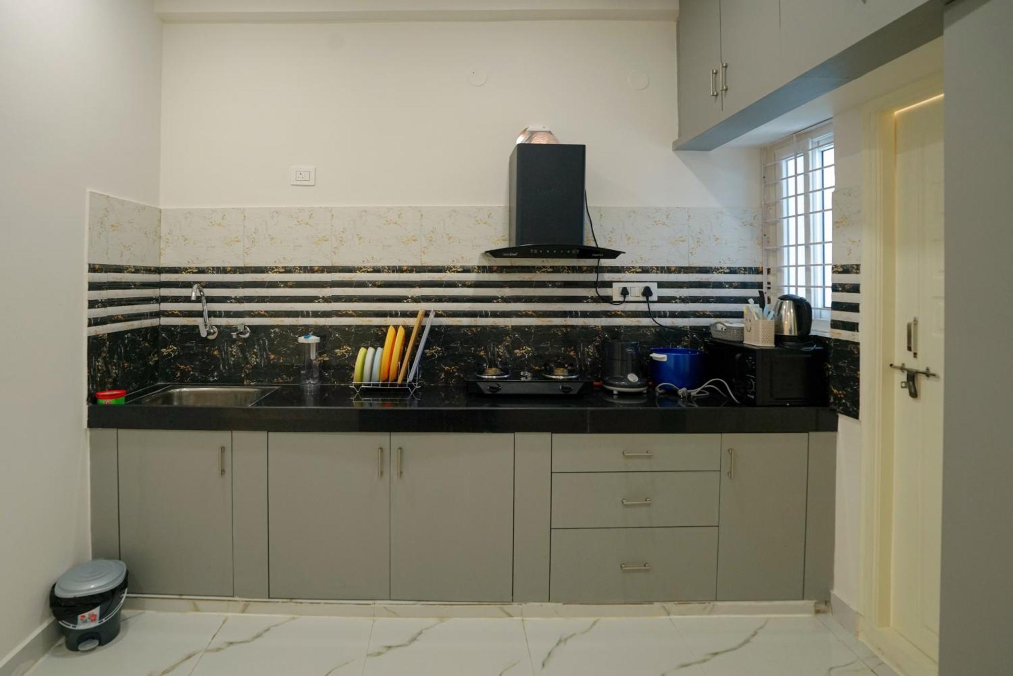 N Cube Serviced Apartments Haydarabad Dış mekan fotoğraf